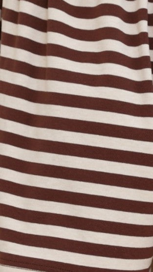 Marley Shorts - Chocolate Stripe