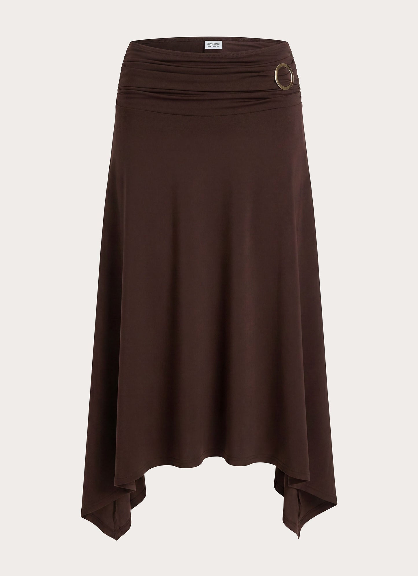 Automatic Midi Skirt - Rose Taupe