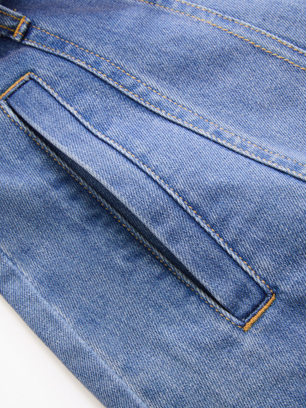 Belted Denim Sleeveless Shirt Dress