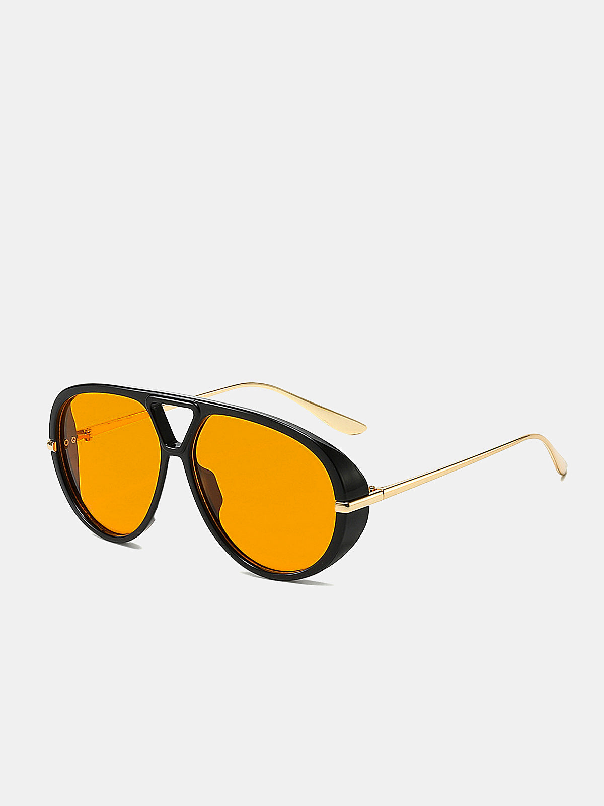 Metal Arm Aviator Sunglasses