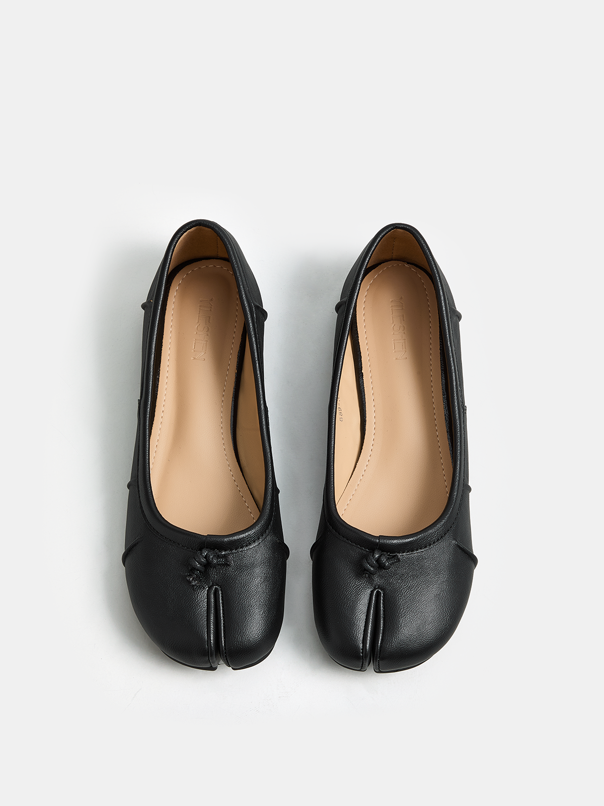 Split-Toe Ballet Flats