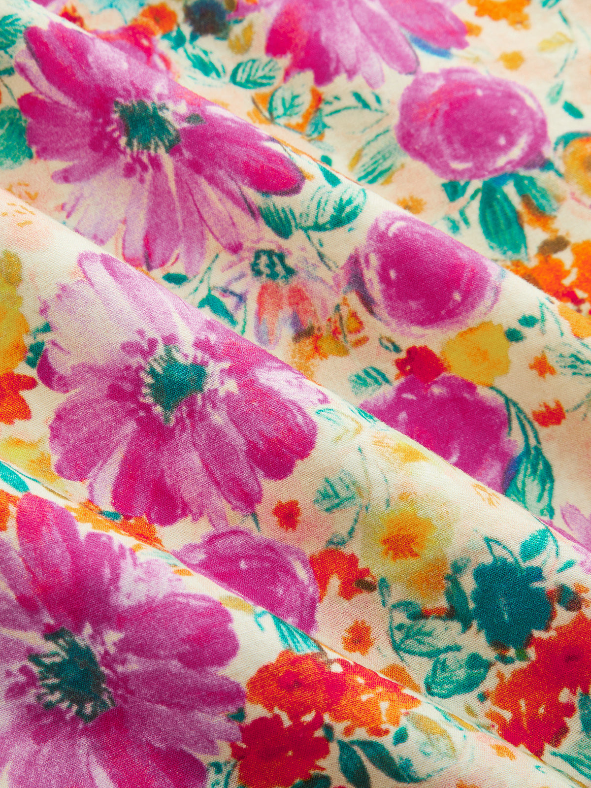 Lace Strap Tie Front Floral Midi Dress