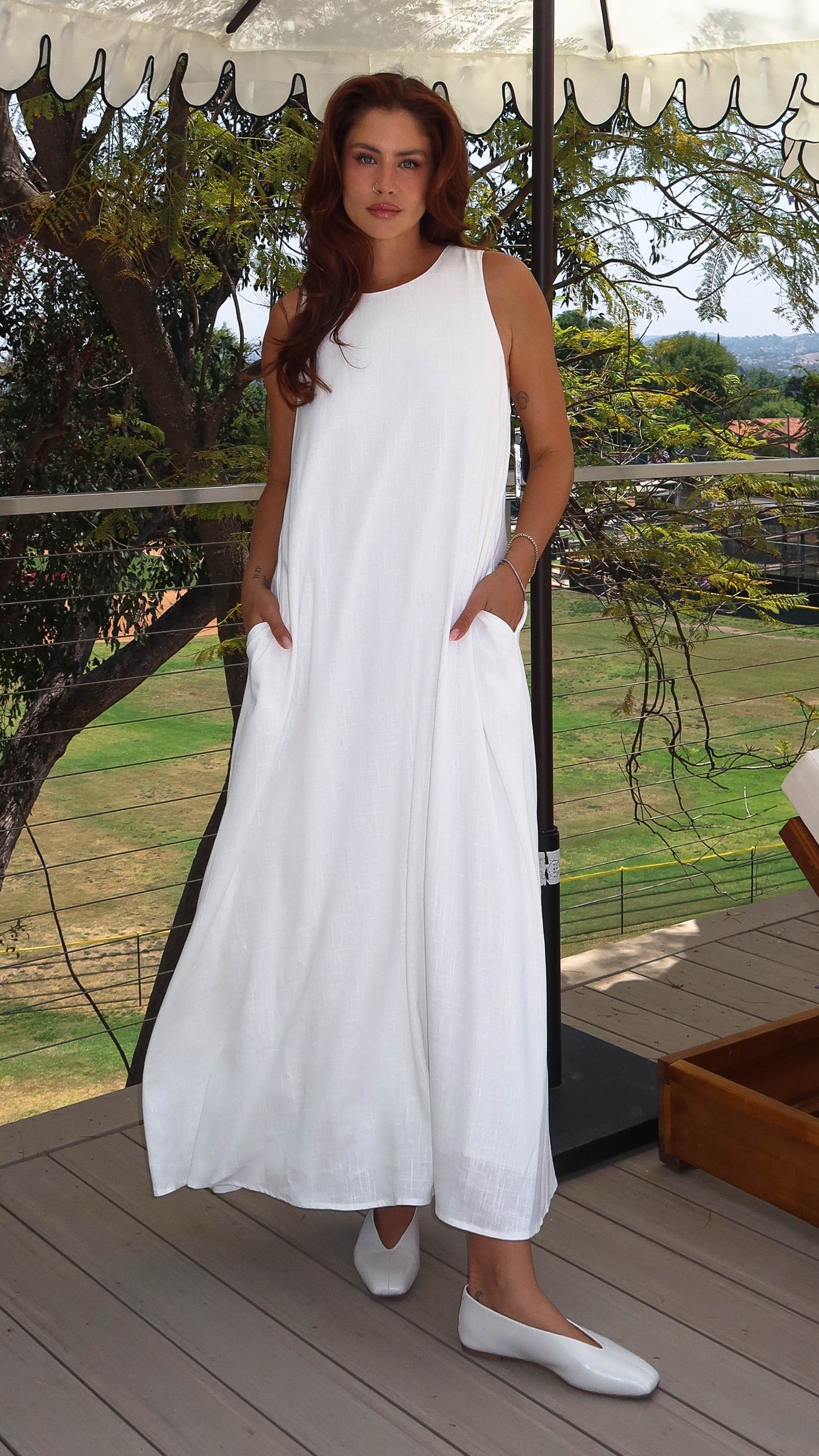 Mylah Maxi Dress - White