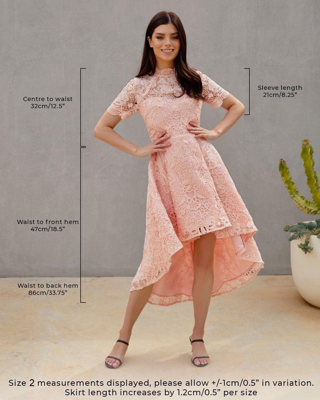 Jasmyn Dress - Light Pink