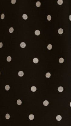 Vika Shorts - Black/White Polka Dot