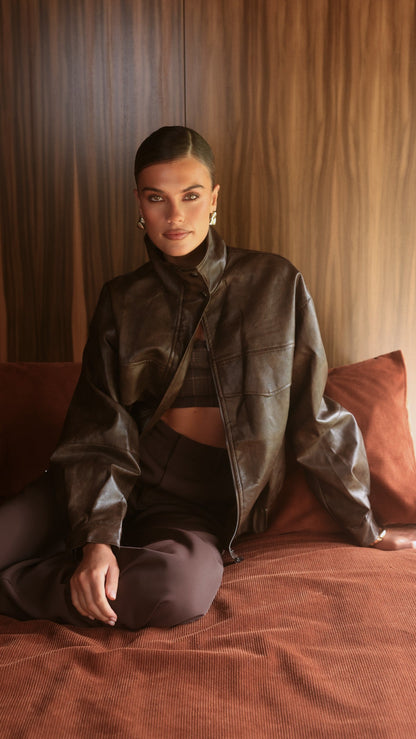 Rhode Jacket - Brown