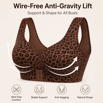 🔥LAST DAY 57% OFF - 🖤Front Closure Posture Corrector Wireless Support Bra