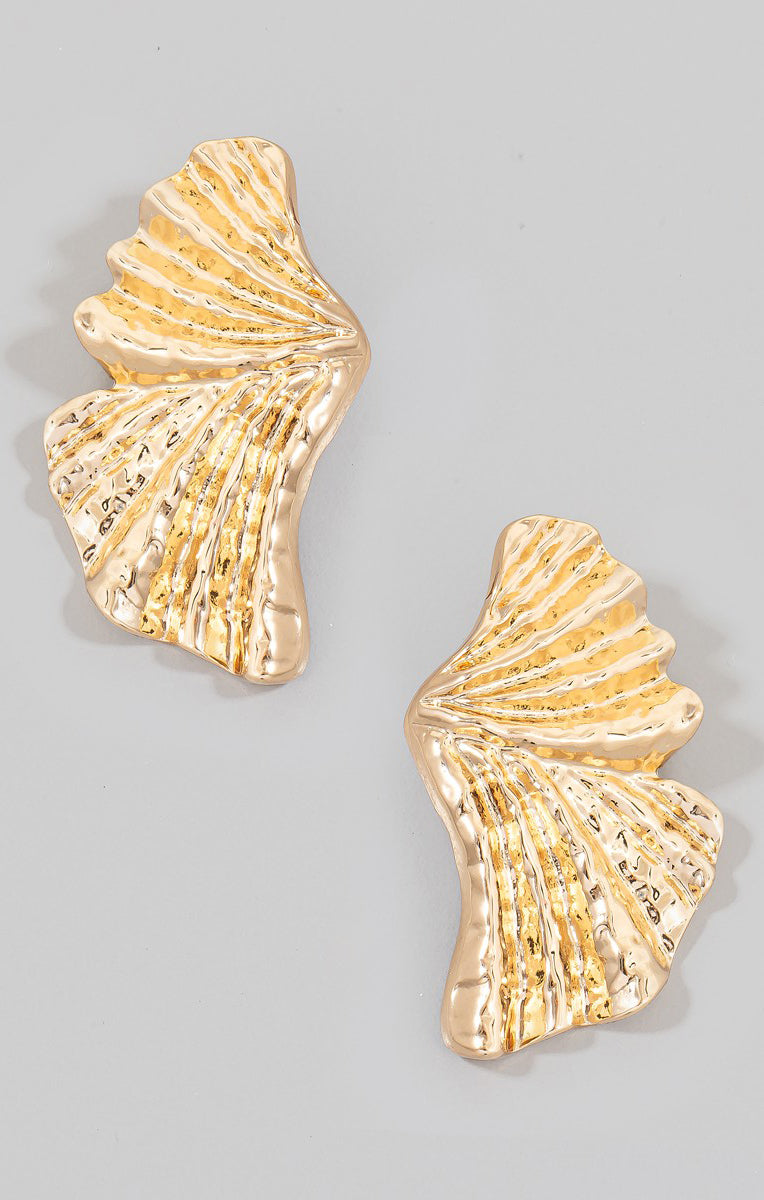 Half Wing Studs ~ Gold