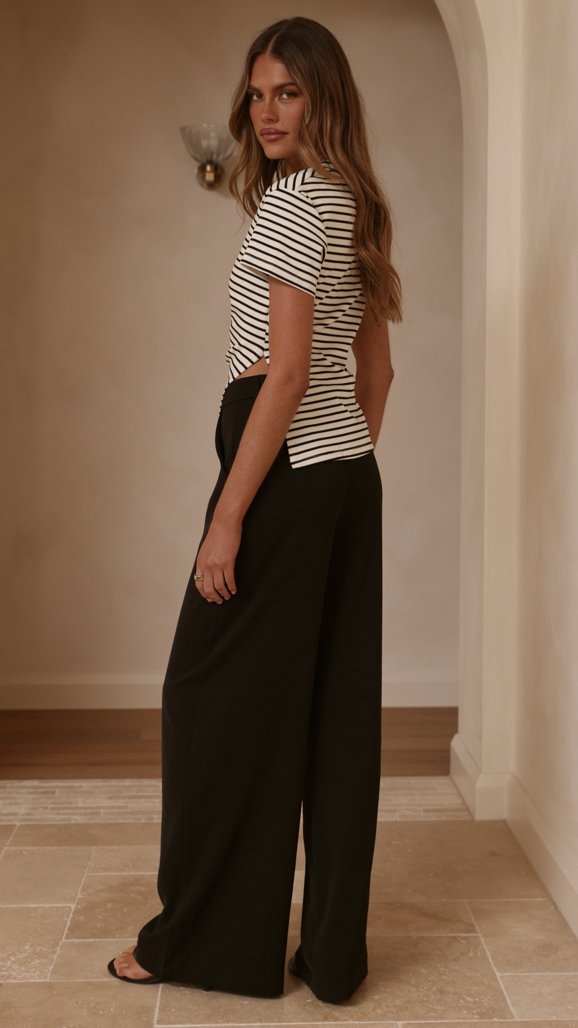Maeva Tailored Pants - Black
