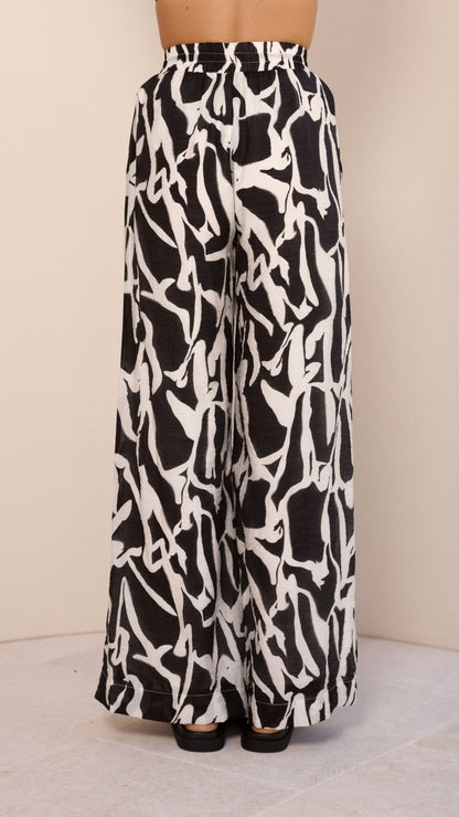 Jamerson Pants - Black/White