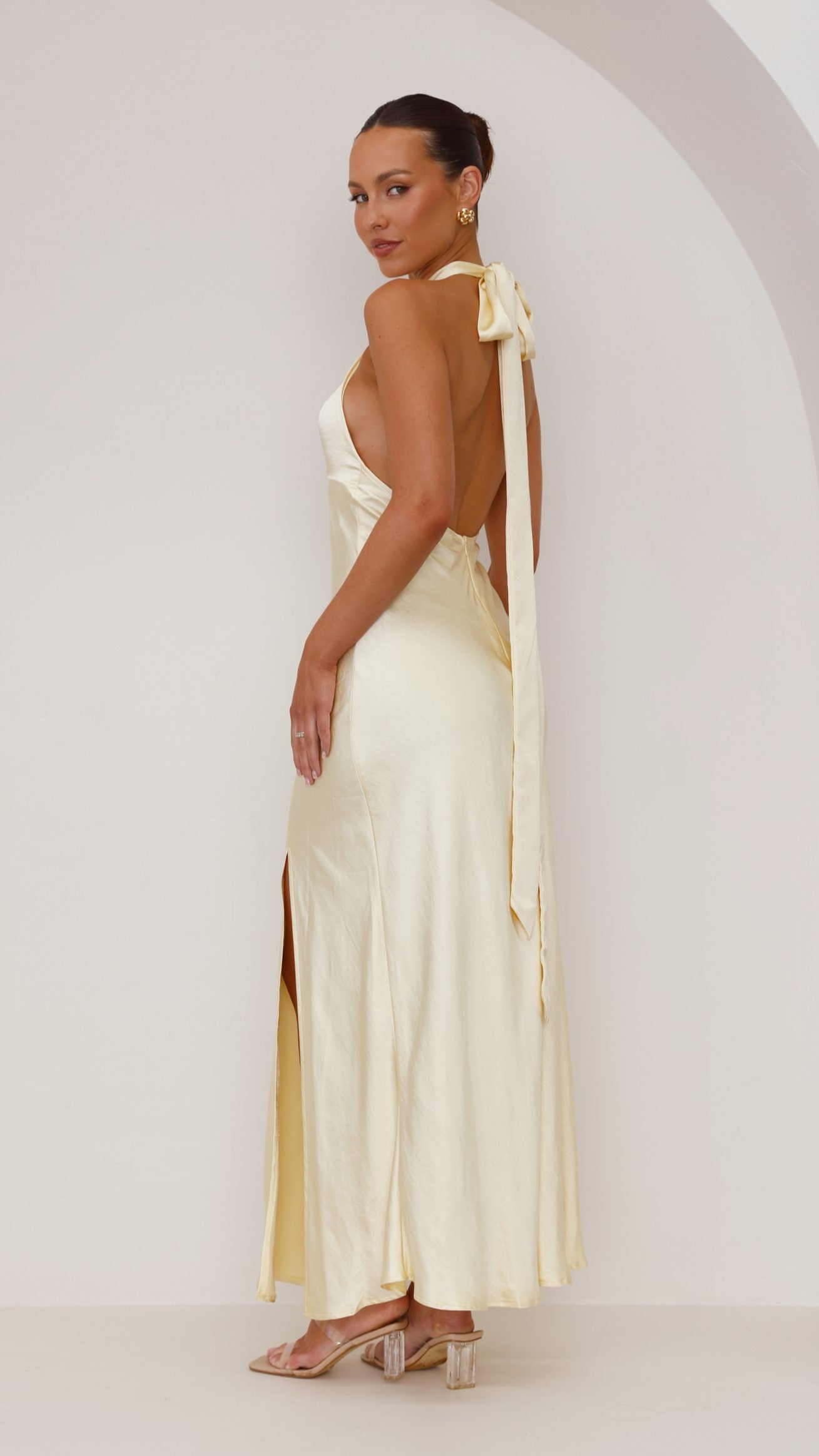 Amalia Maxi Dress - Yellow