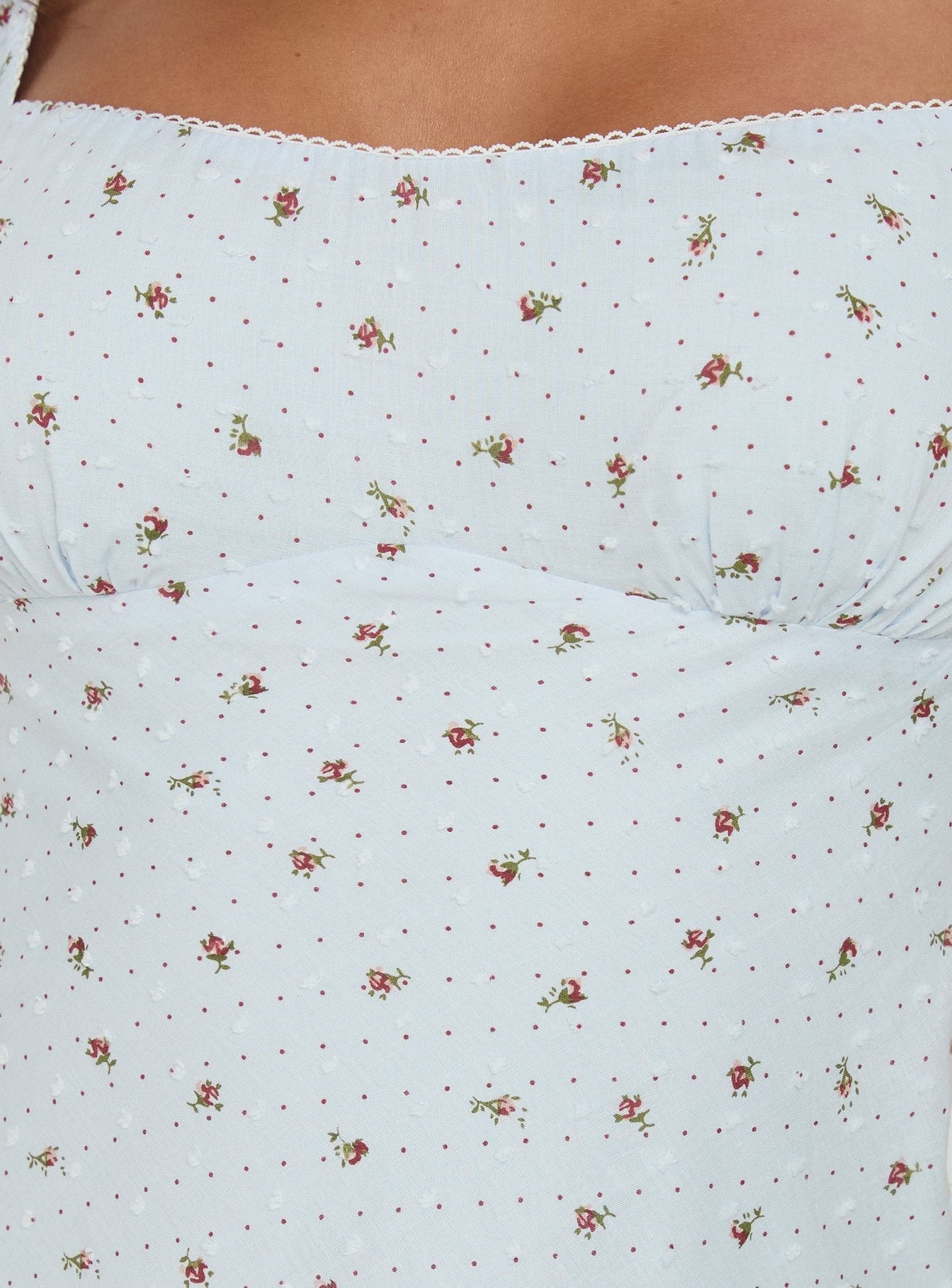Fenrir Ruched Mini Dress Multi Floral