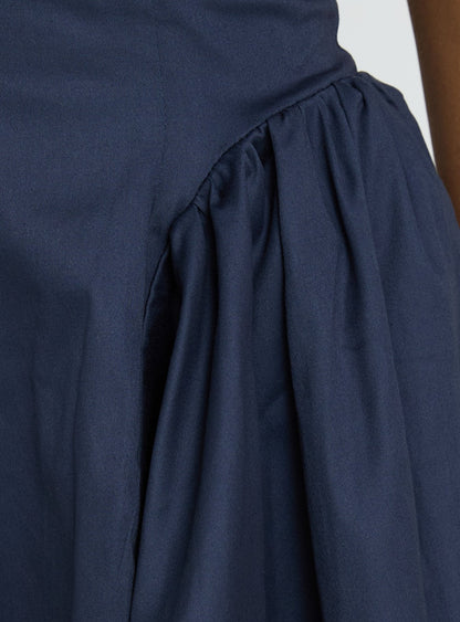 Karisse Halter Mini Dress Navy