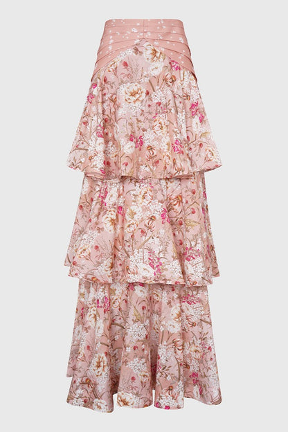 Florence Maxi Skirt - Multi Floral