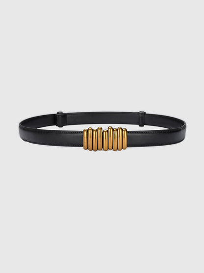 Vintage Faux Leather Belt