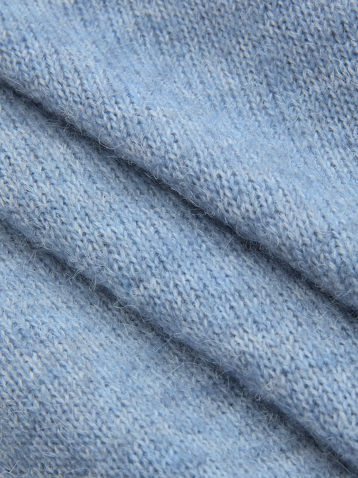 Wool-Blend Knot-Front Sweater
