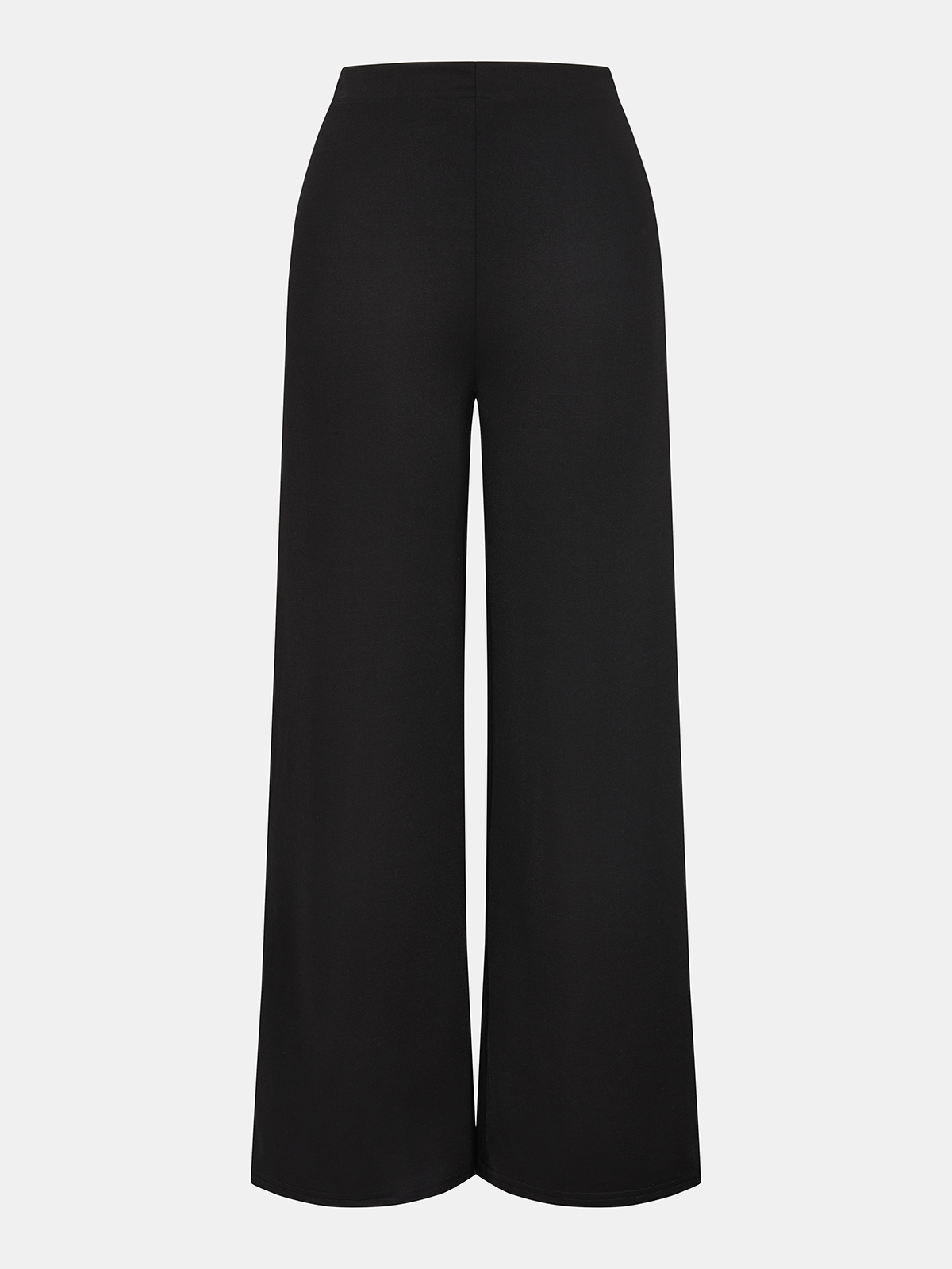 Sleeveless Crop Top & Wide-Leg Pants Set