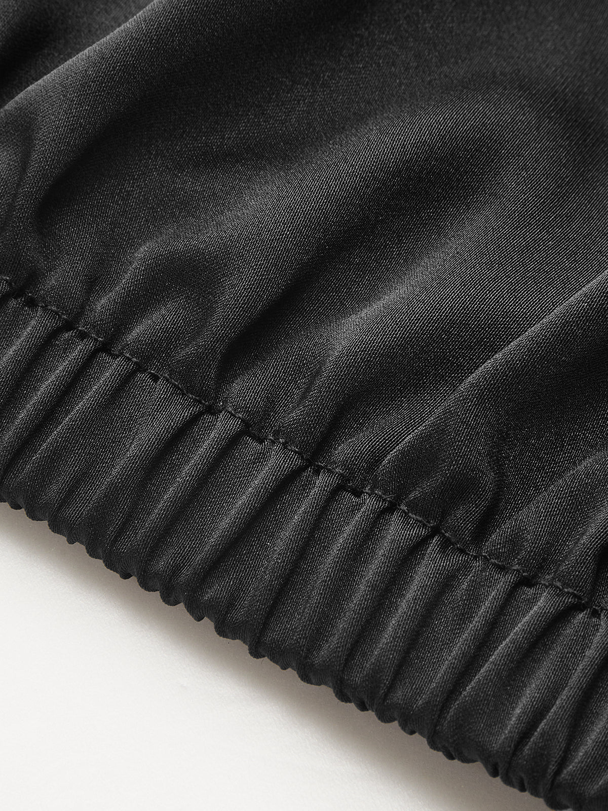 Satin Cowl-Neck Sleeveless Top