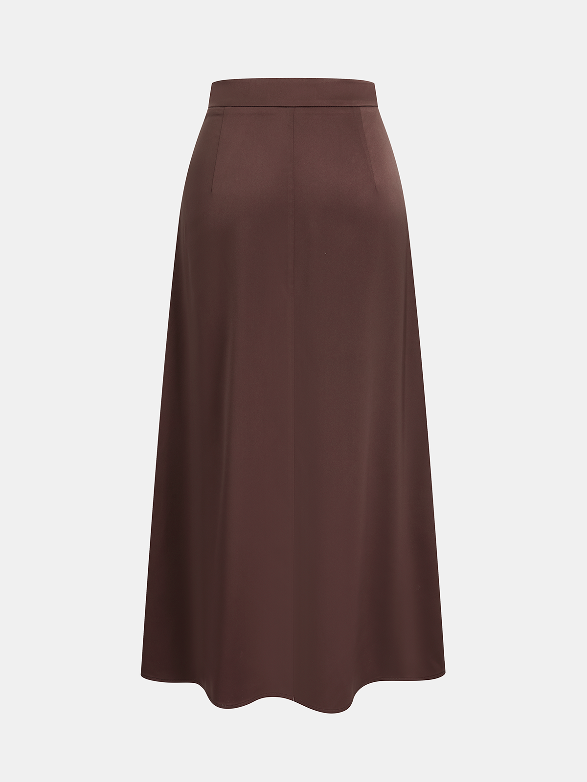 Ruched Asymmetrical Top & Midi Skirt Set