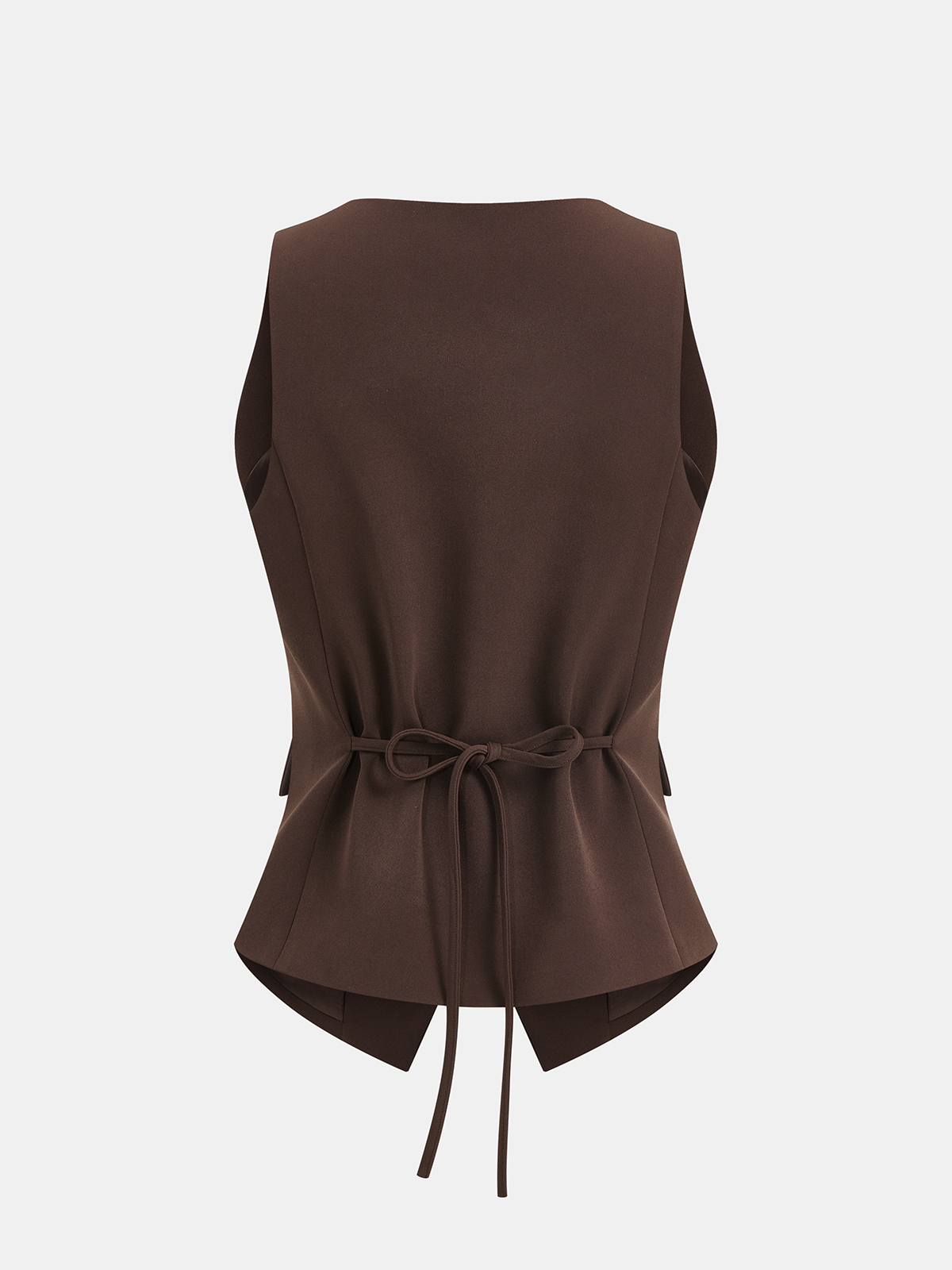 Sleeveless Vest & Wide Leg Pants Set
