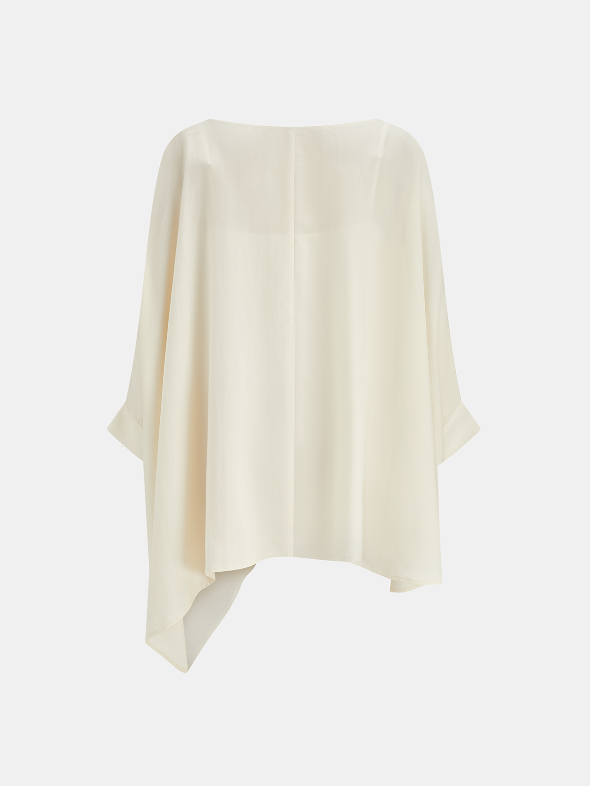 Camisole & Loose Asymmetric Blouse Two-Piece Set