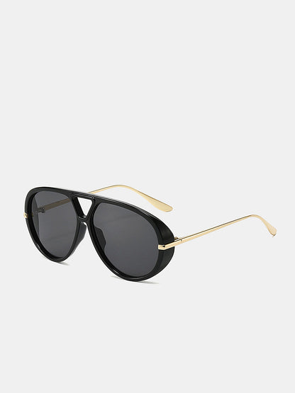 Metal Arm Aviator Sunglasses