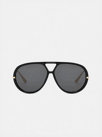Metal Arm Aviator Sunglasses
