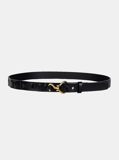 Minimalist Hook Buckle Belt