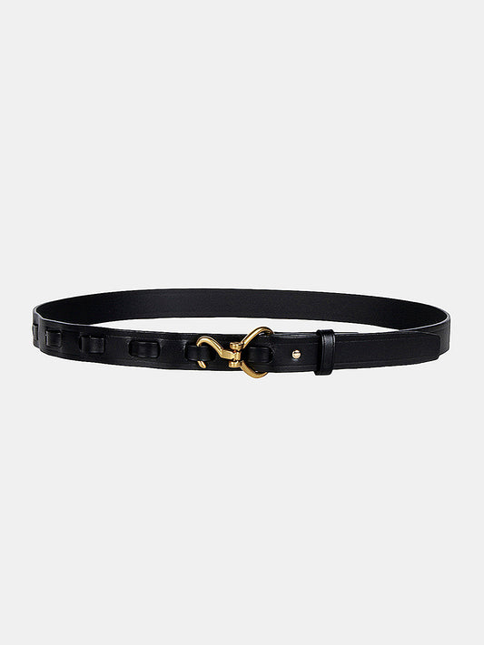 Minimalist Hook Buckle Belt