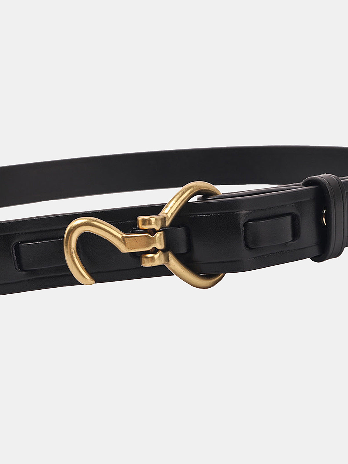Minimalist Hook Buckle Belt