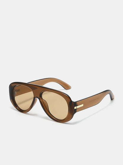 Retro Oversized Pilot Sunglasses