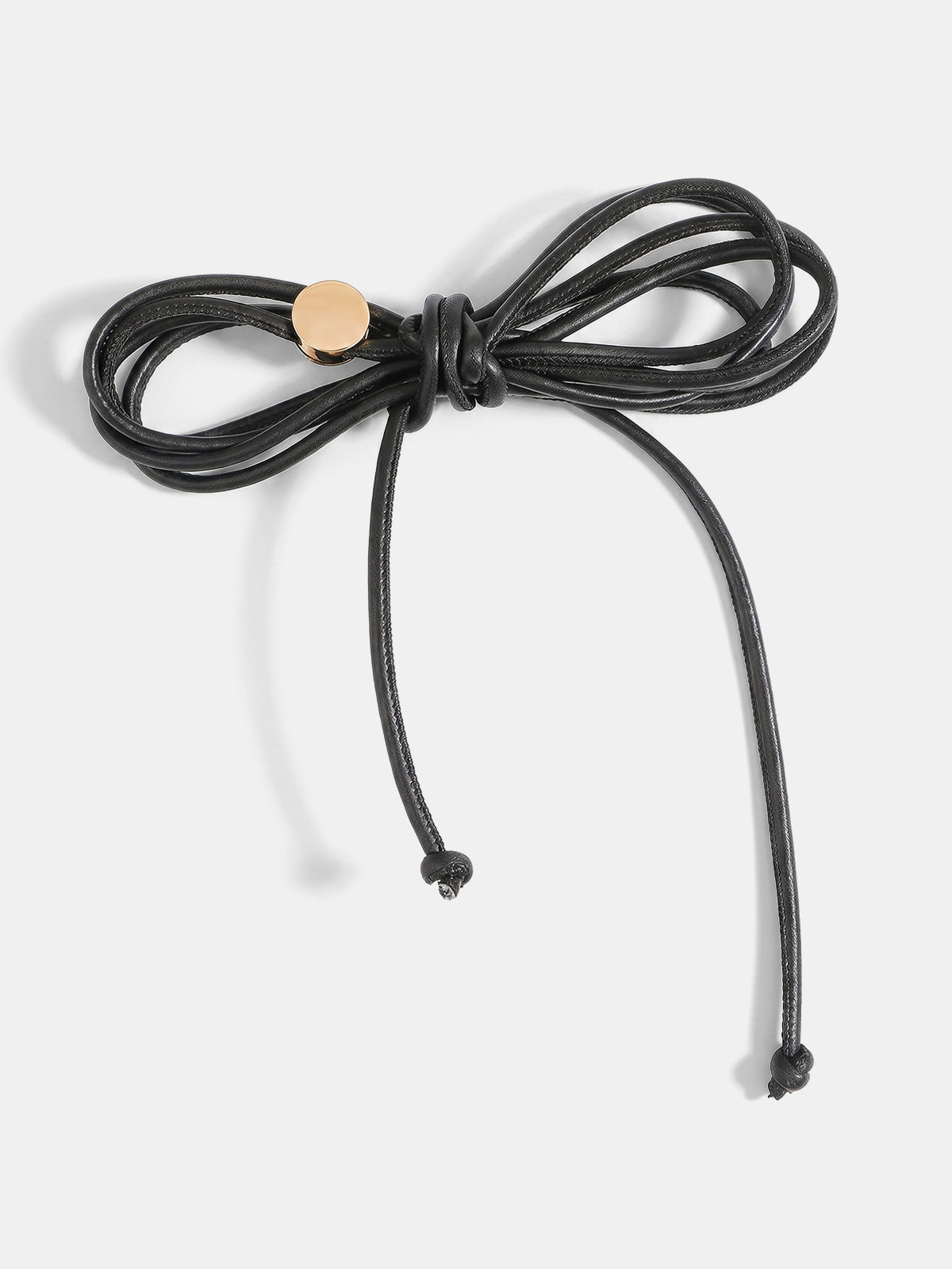 Adjustable Knotted Thin Waist Belt
