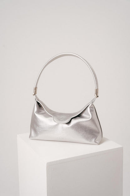 TEN TONES Aurelia Hobo Bag Silver
