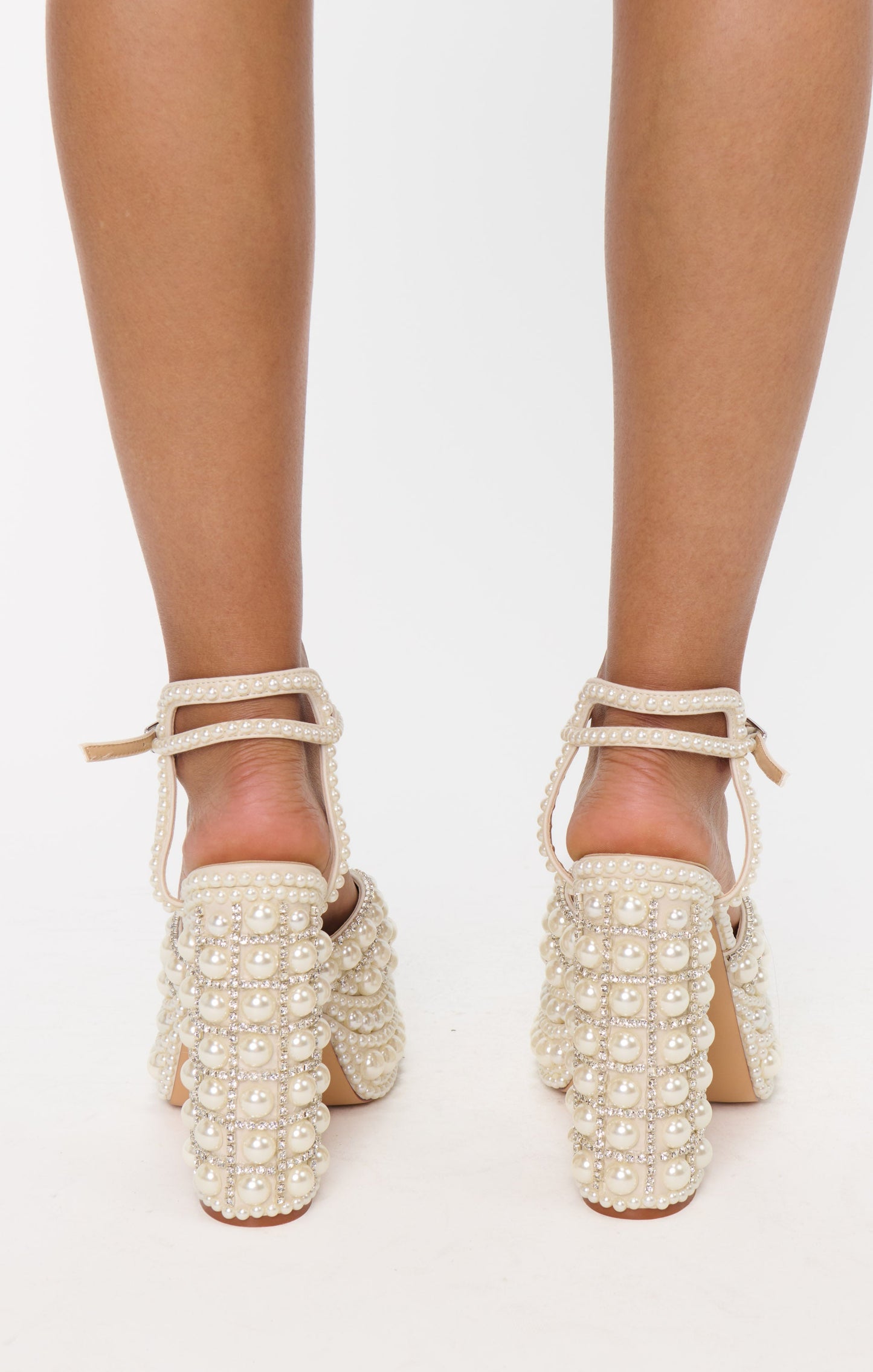 Azalea Wang Astrella Heel ~ White