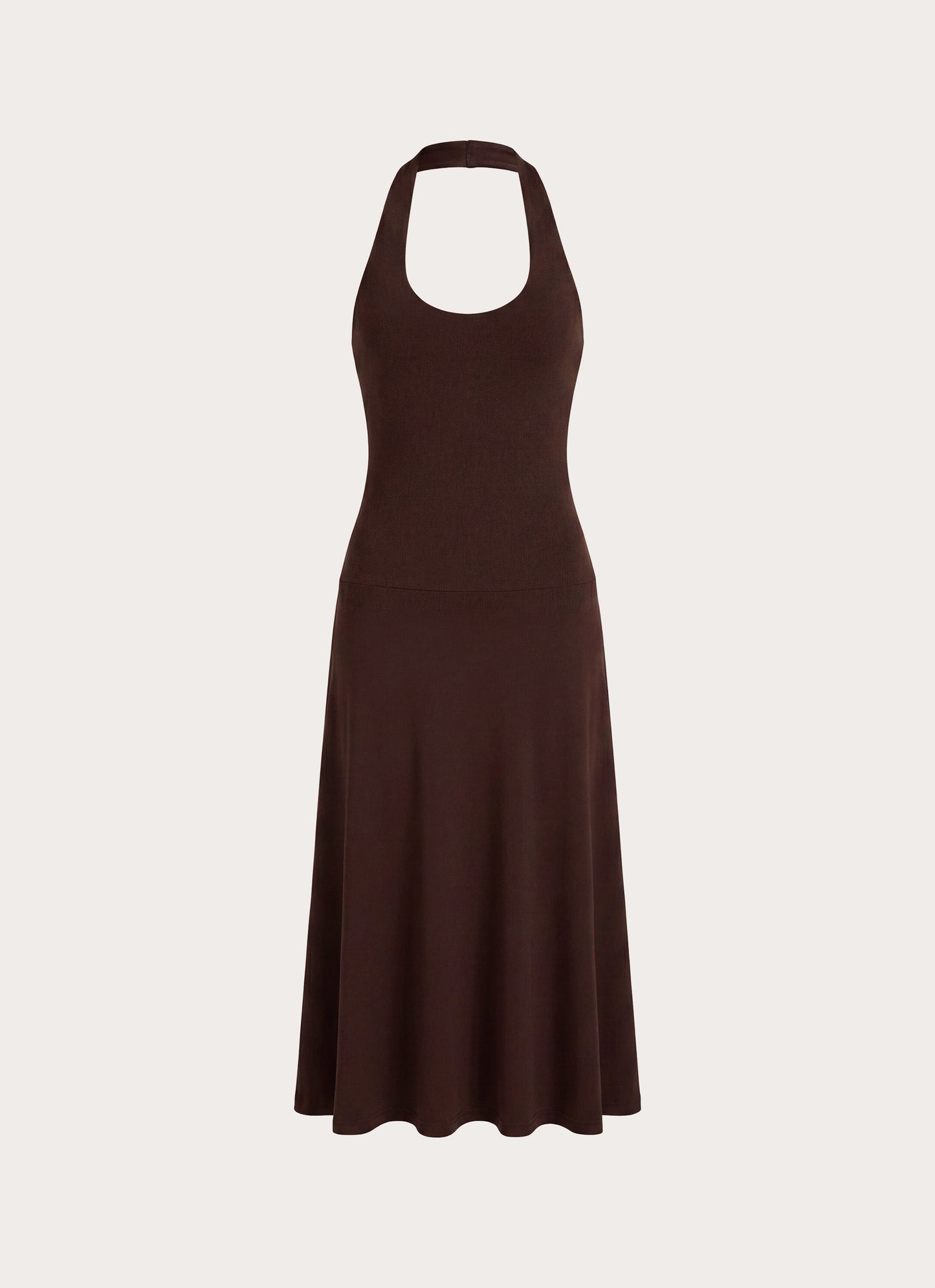 Klyne Midi Dress - Chocolate