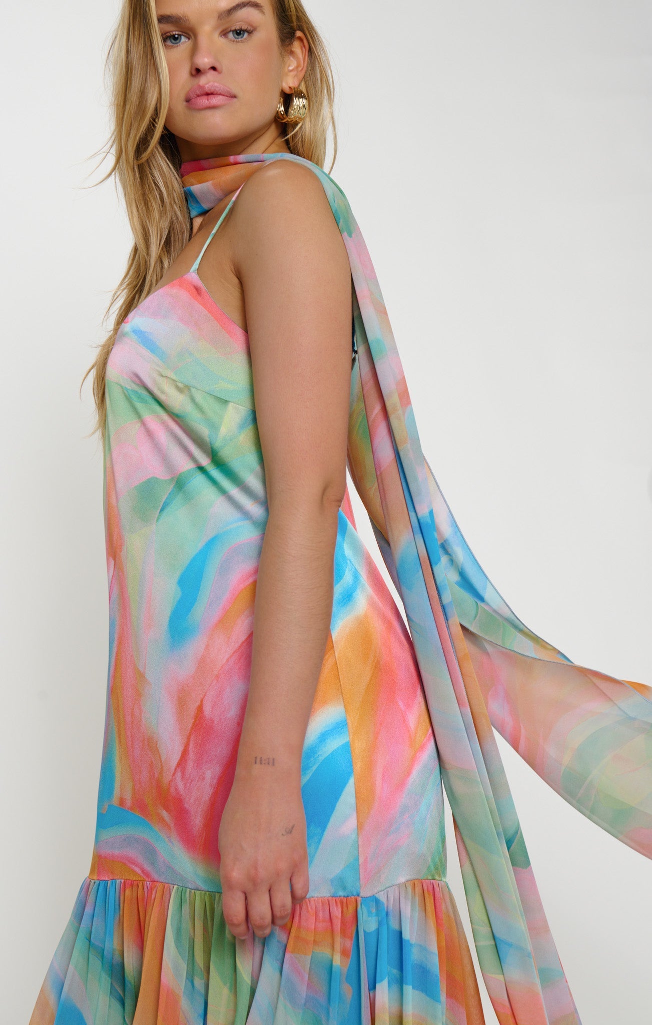 Dalia Maxi Dress ~ Colorful Canvas