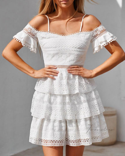 Melinda Dress - White