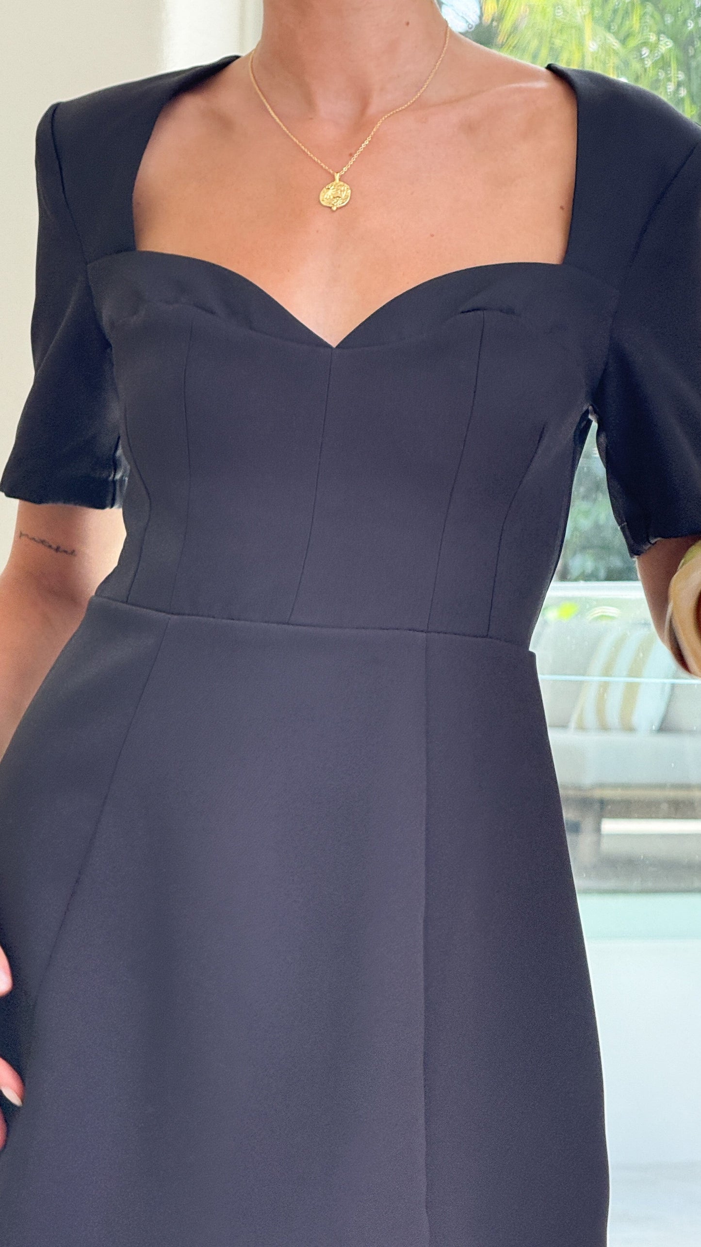Nicolina Mini Dress - Black