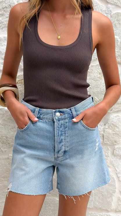Rollas Lou Short - Sunshine Blue