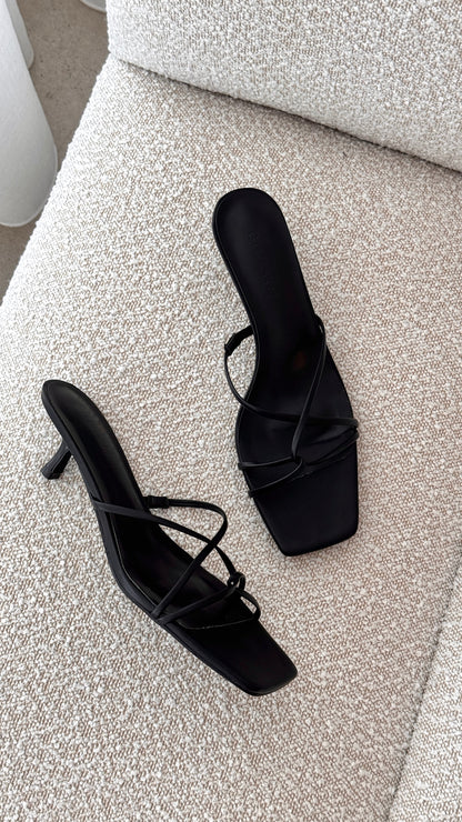 Kaila Heel - Black