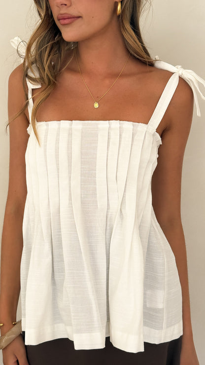 Eliza Top - White