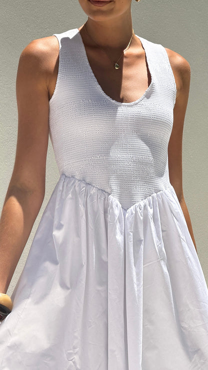 Amira Maxi Dress - White