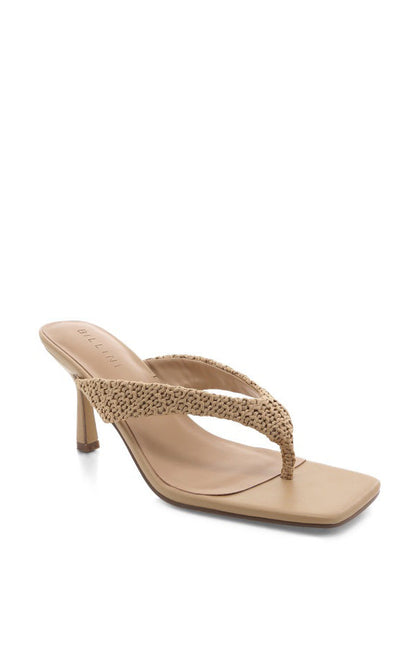 Billini Ravenna Heel ~ Natural Raffia