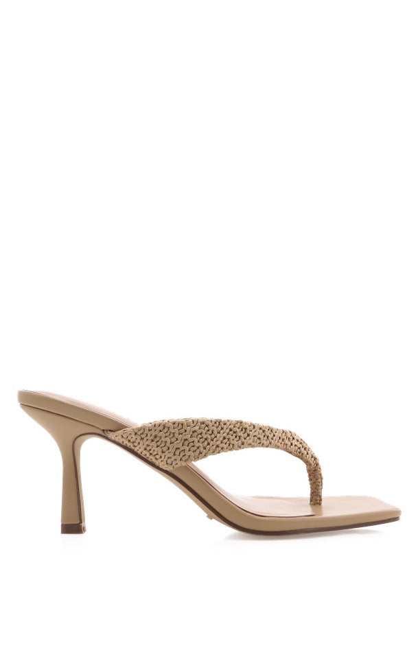 Billini Ravenna Heel ~ Natural Raffia