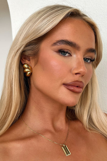 Aldina Studs - 18K Gold Plated