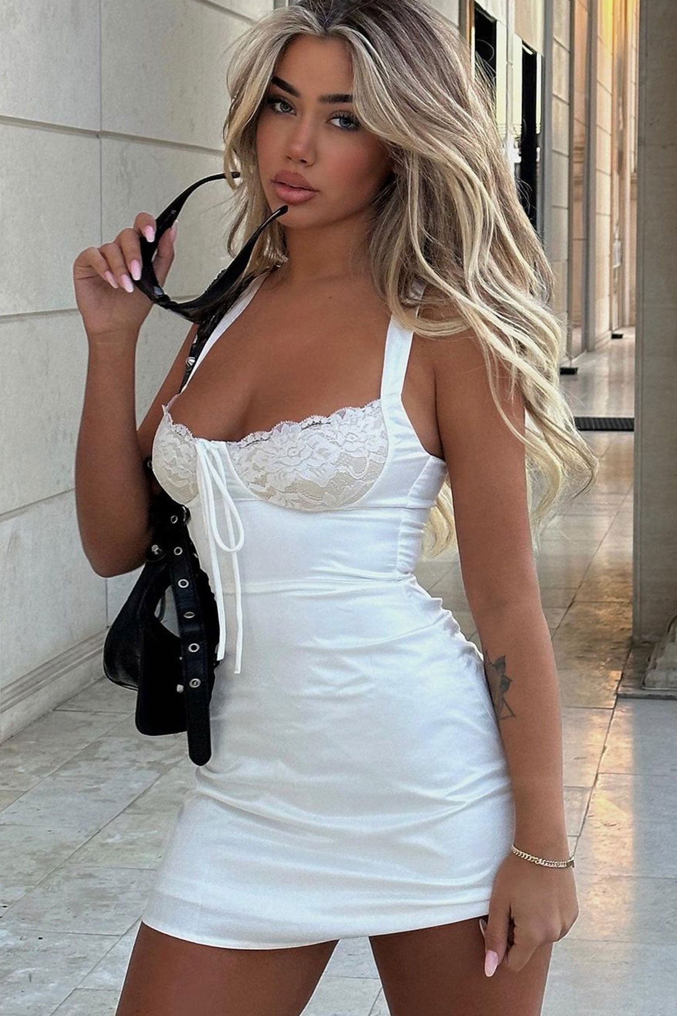 Amalfi Dress - White