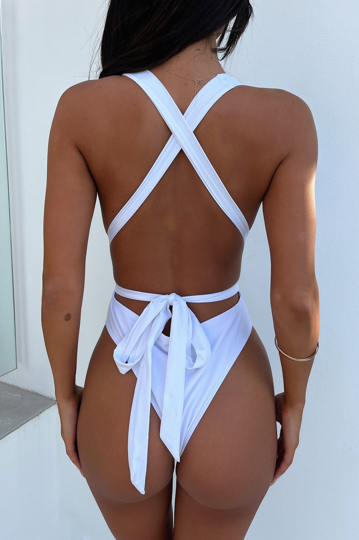 Cameron One Piece - White