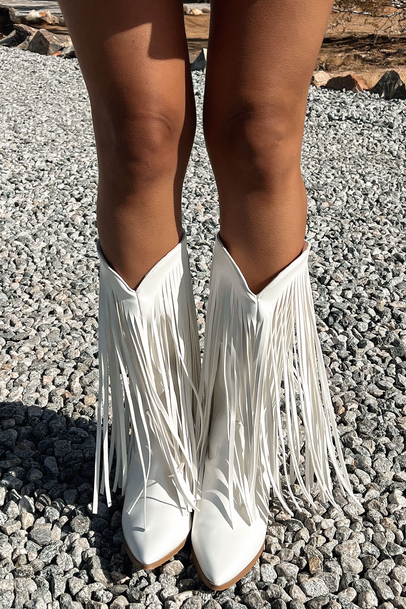 Cassidy Boots - White