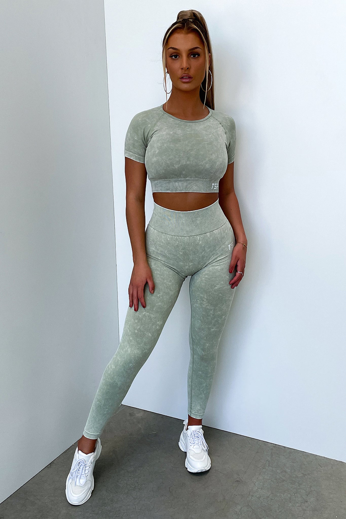 Caz Short Sleeve Top - Sage