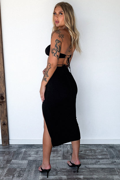 Chanel Crop - Black